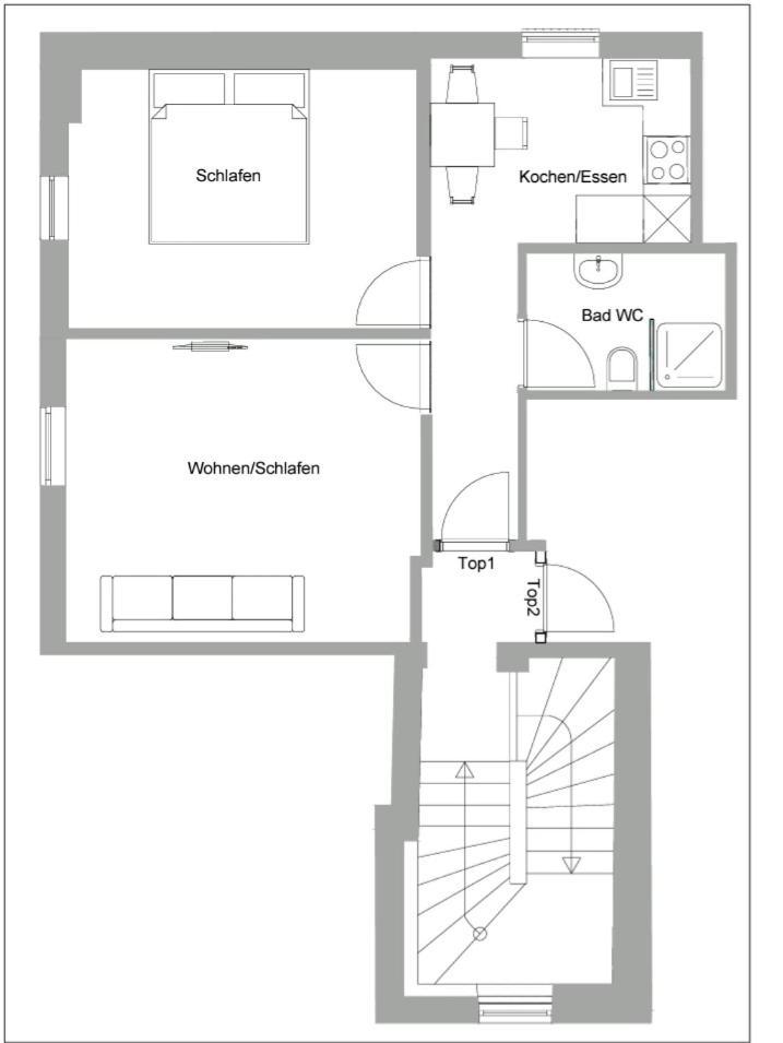 Idyllische Suite In Zentrumsnaehe Mit Parkplatz Top 1 Gmunden Bagian luar foto